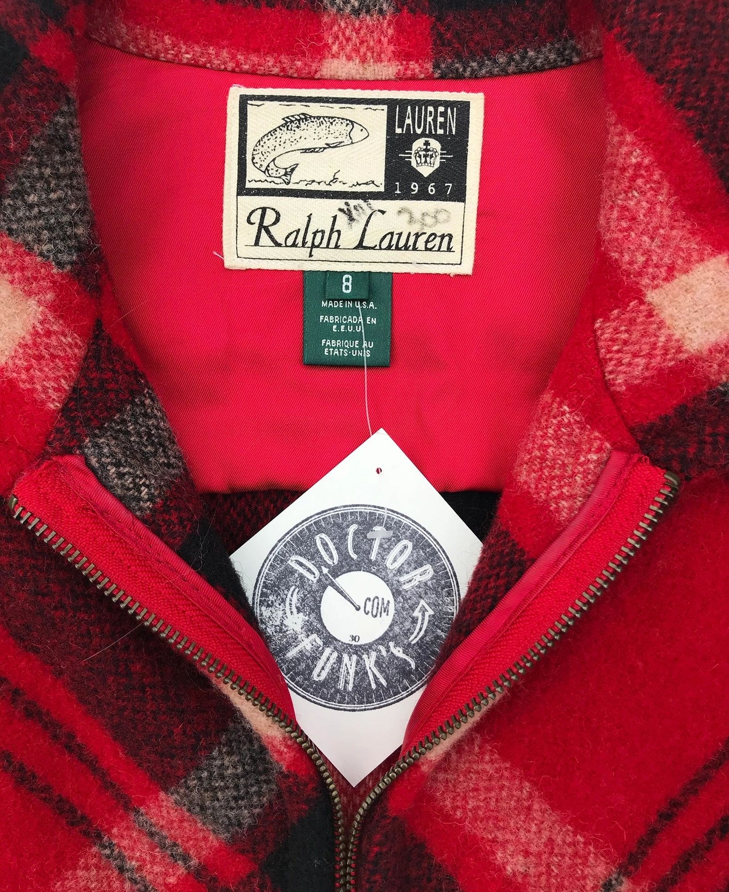 Polo Ralph Lauren Wool Cruiser Jacket Womens 8
