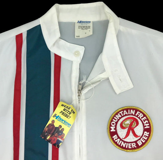 Rainier Beer Original Windbreaker Racing Jacket New w/ Tags