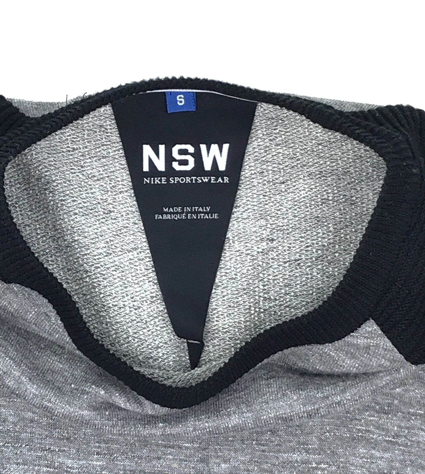 Nike NSW Knit Lightweight Sweater made in Italy; NEW