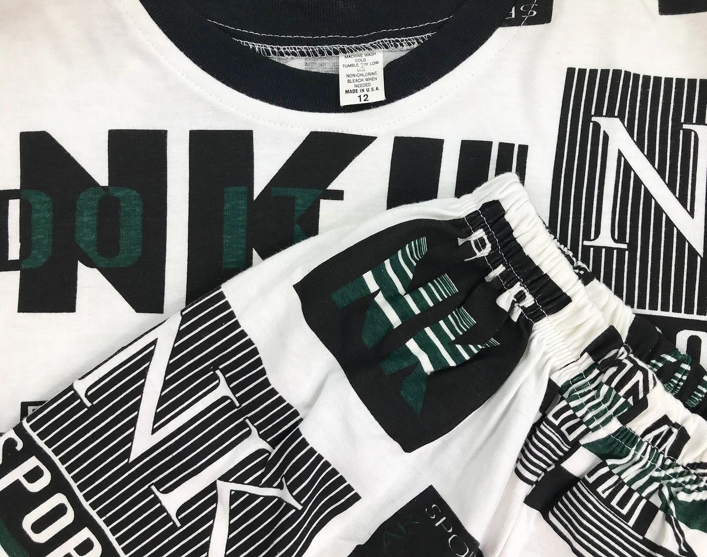 Nike Bootleg AOP T-shirt / Shorts Set Made in USA