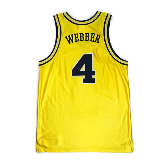 Michigan Wolverines Authentic Nike Chris Webber Fab 5 Set
