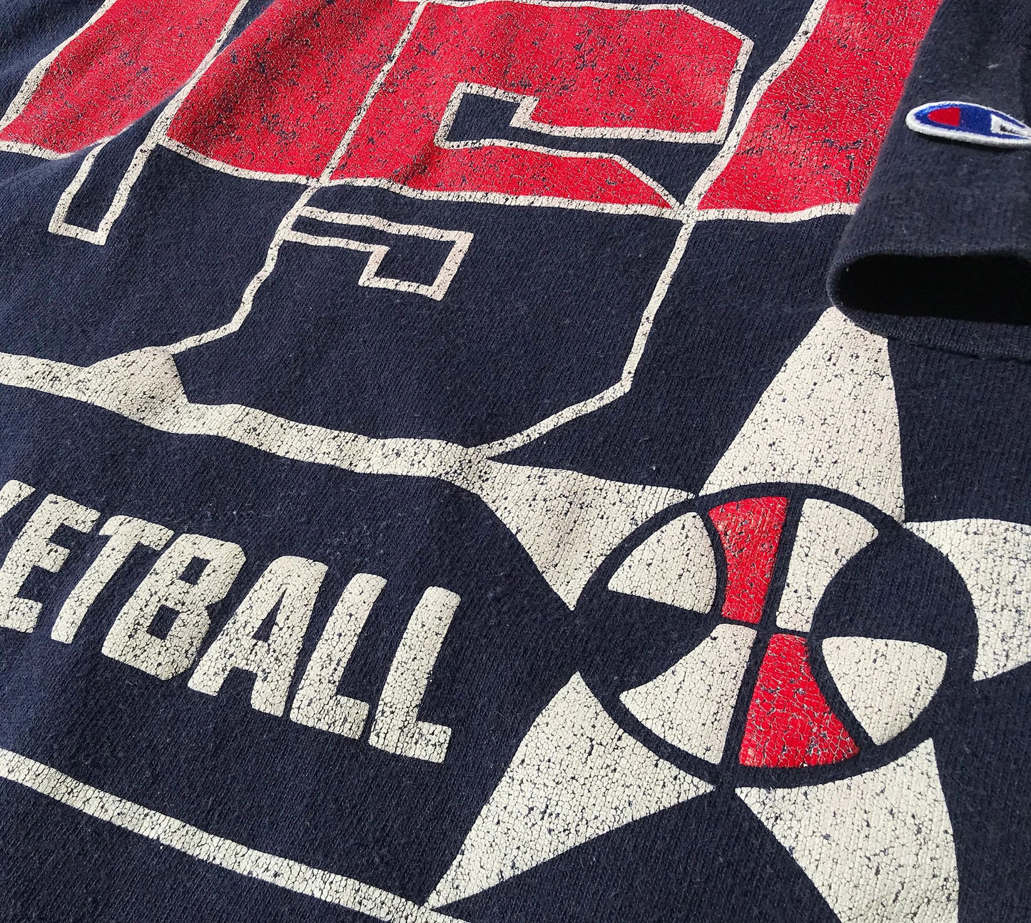 USA Bball Dream Team Olympics Champion Tee; Perfect Fade