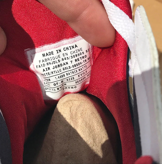 Nike Air Jordan 7 VII Retro Olympics 2012 PROMO Sample NEW 10.5