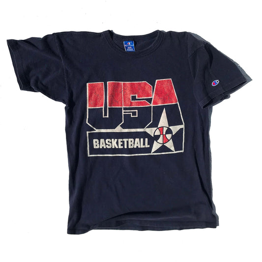 USA Bball Dream Team Olympics Champion Tee; Perfect Fade