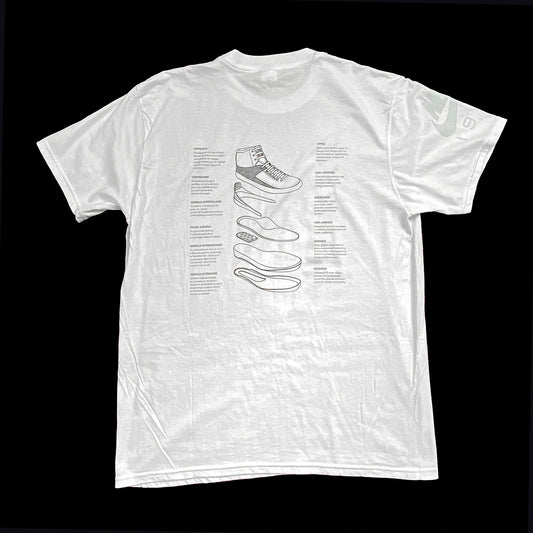Nike Air Jordan 2 1987 Shoe Graphics Sample T-Shirt