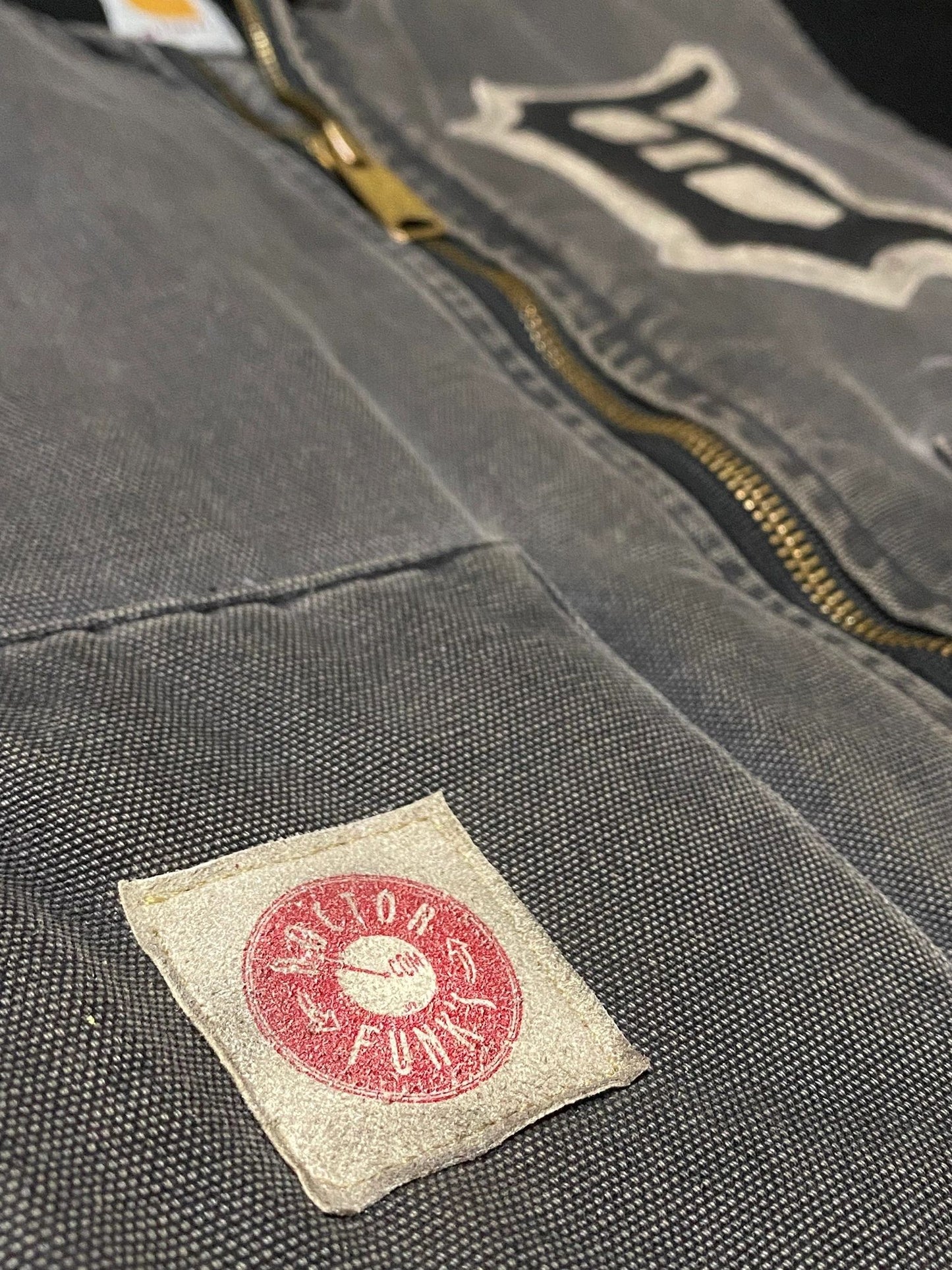 1/1 Carhartt Detroit Flip Red Wngs Custom Vest