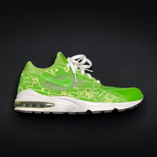 Nike Air Max 93 "Green Bean" Power Wall Shoes Size 12