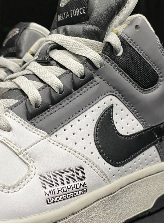 Nike Air Delta Force RARE Nitro Microphone Underground 2004 Samples