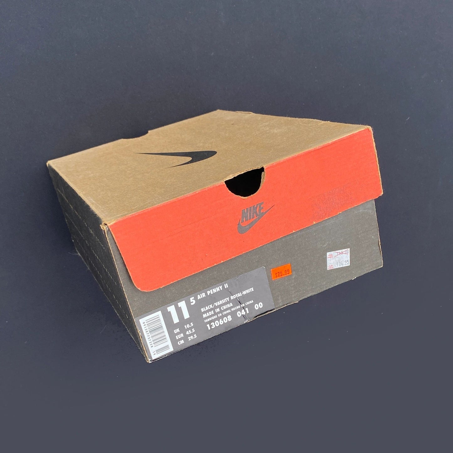 Nike Air Max Penny 2 Original Recycled Shoe Box