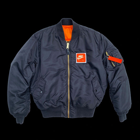 1/1 Nike Air Force 1 Official Alpha Ind. Reversible Bomber Jacket