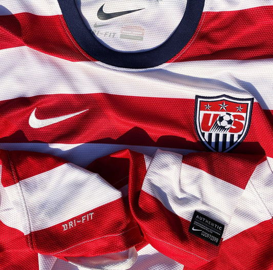 Nike USA Soccer "Waldo" SAMPLE 2012 Authentic Home Jersey