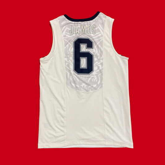 USA Lebron James Nike Authentic Olympic Jersey NEW