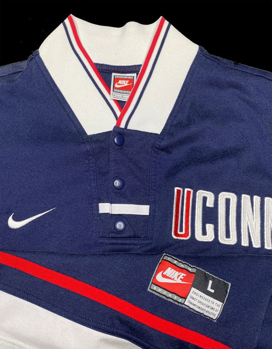UConn Huskies Nike 90's Warmup Shooting Shirt