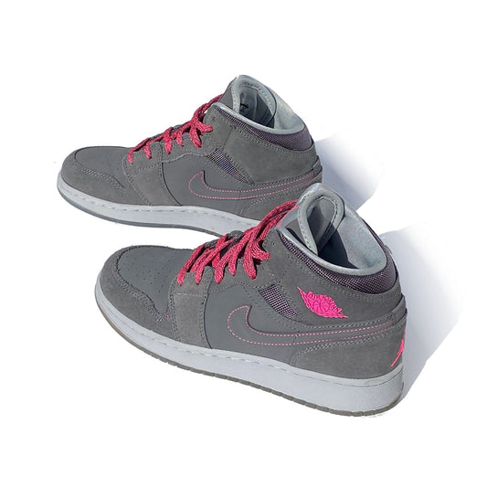 Nike Air Jordan 1 Retro 2014 Gray/Pink Size 5.5Y