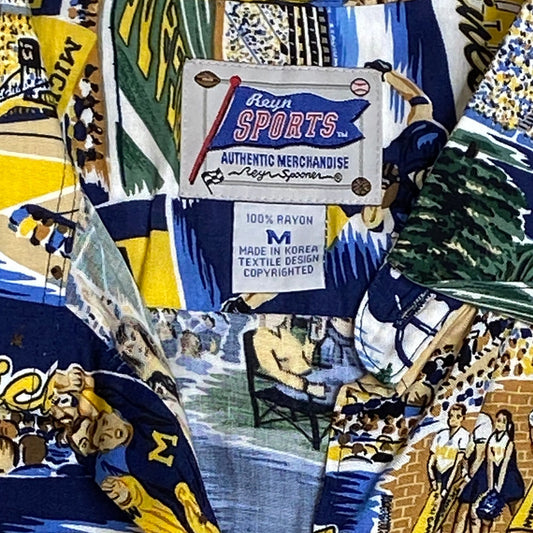 Michigan Wolverines Reyn Spooner Championship Hawaiian Shirt