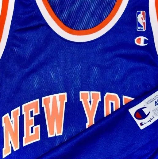 New York Knicks John Starks Champion Jersey