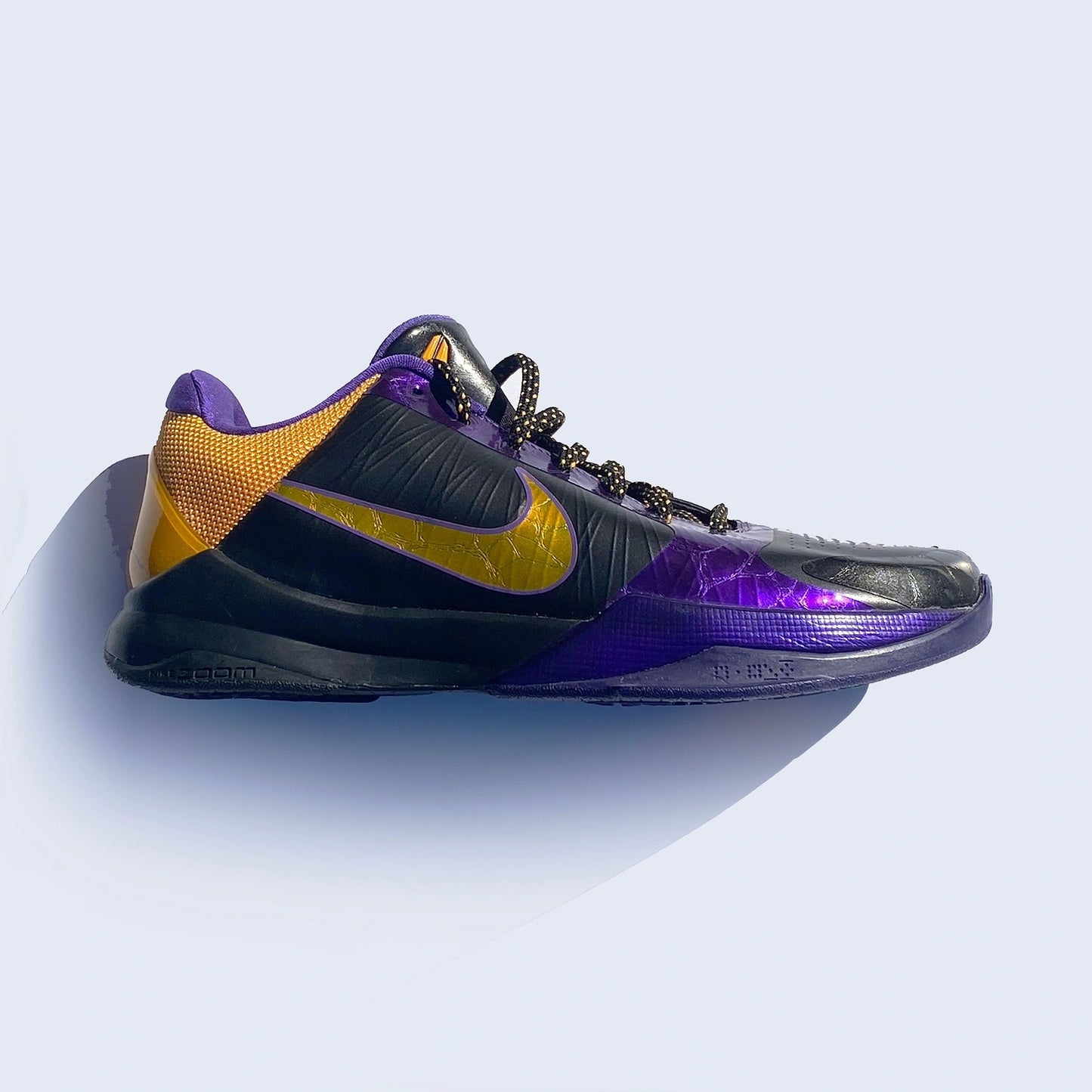 Nike Kobe V 5 Lakers 2010 Sample Size 9 New