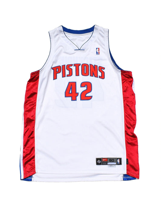Detroit Pistons 2001-02 Nike Authentic Pro-Cut Jerry Stackhouse Game Jersey