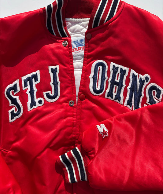 St. Johns University Original Starter Satin Coaches Jacket