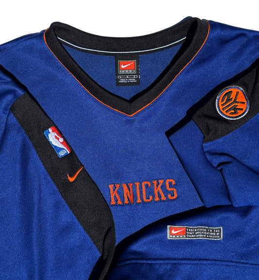 New York Knicks Nike Authentic Y2K L/S Shooting Shirt
