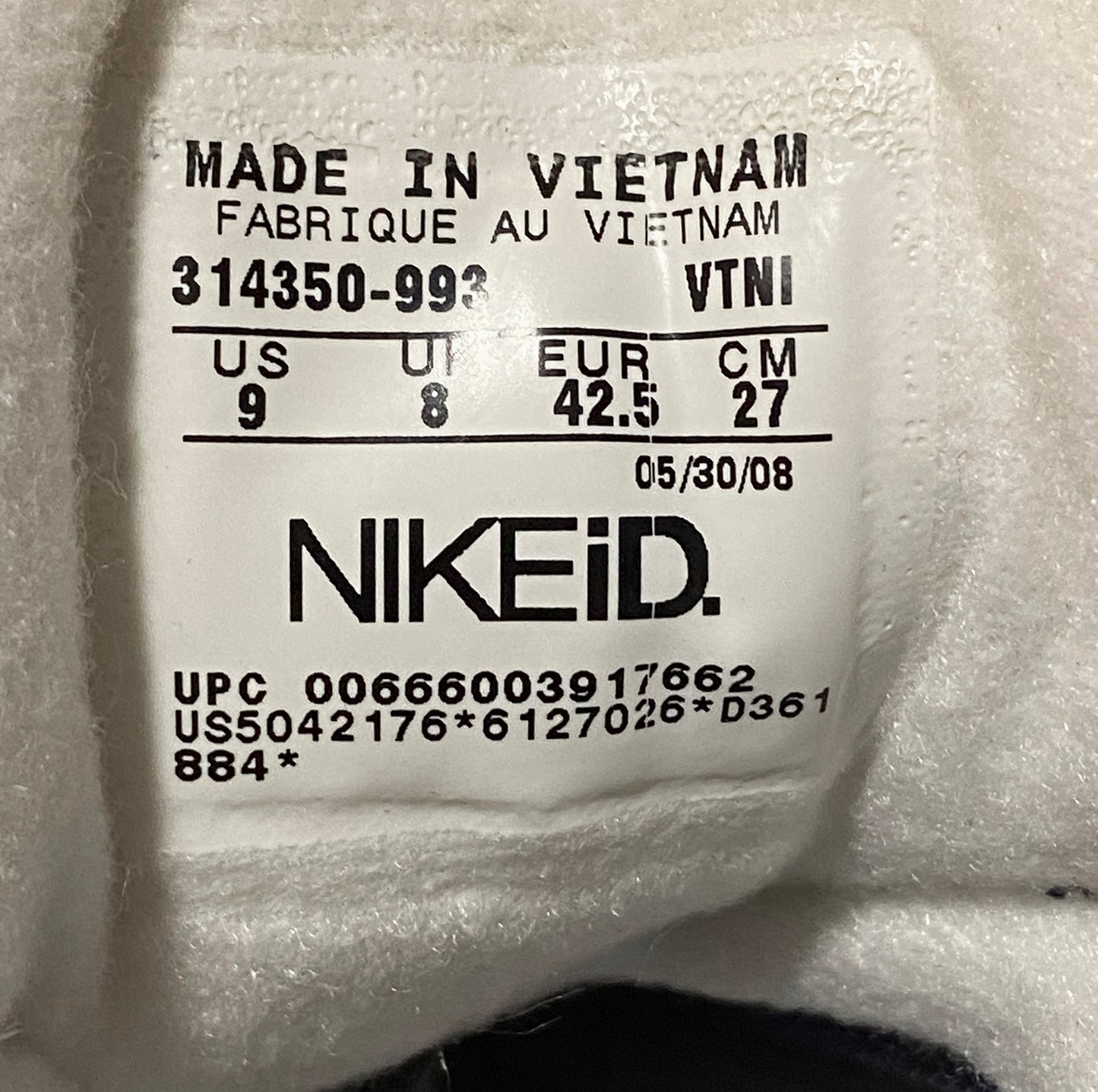 Nike Air Max 95 2008 Error? Sample NEW Size 9
