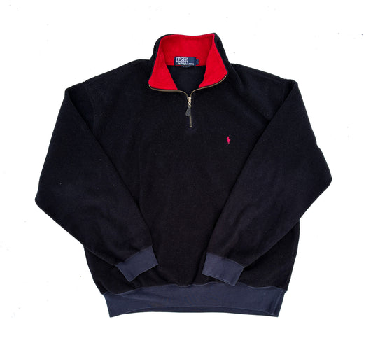Polo Ralph Lauren Classic Quarter Zip Fleece Size Large