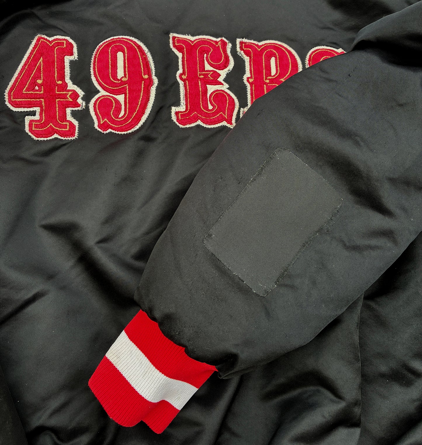San Francisco 49ers Starter 90's Coaches Satin Jacket XL