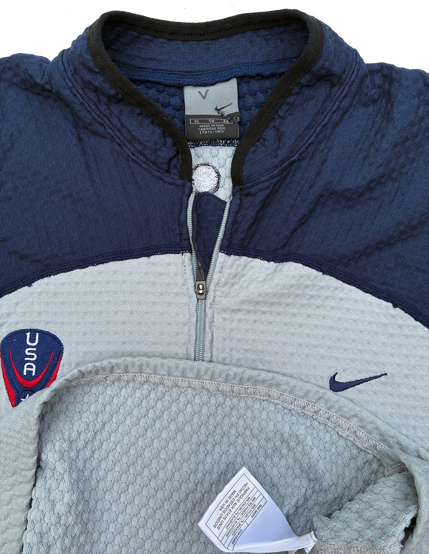Nike USA Olympics Speed Skating Sphere L/S Top Size XL