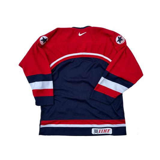 Nike USA Hockey 2002 Salt Lake City Olympics Authentic Game Jersey
