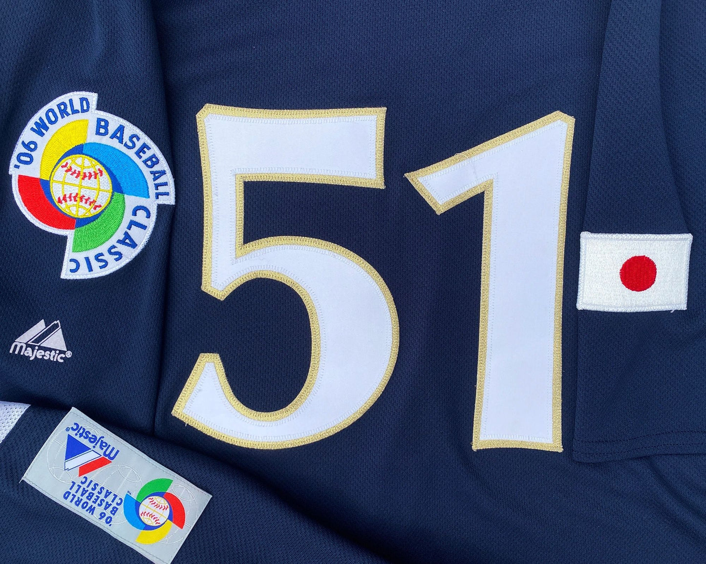 2006 Ichiro Suzuki Authentic WBC Japan Jersey NEW XXL