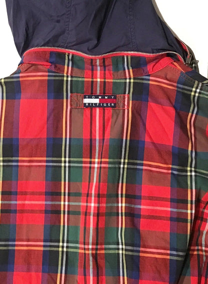 Tommy Hilfiger Madras Lightweight Pullover Plaid Jacket