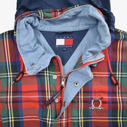 Tommy Hilfiger Madras Lightweight Pullover Plaid Jacket
