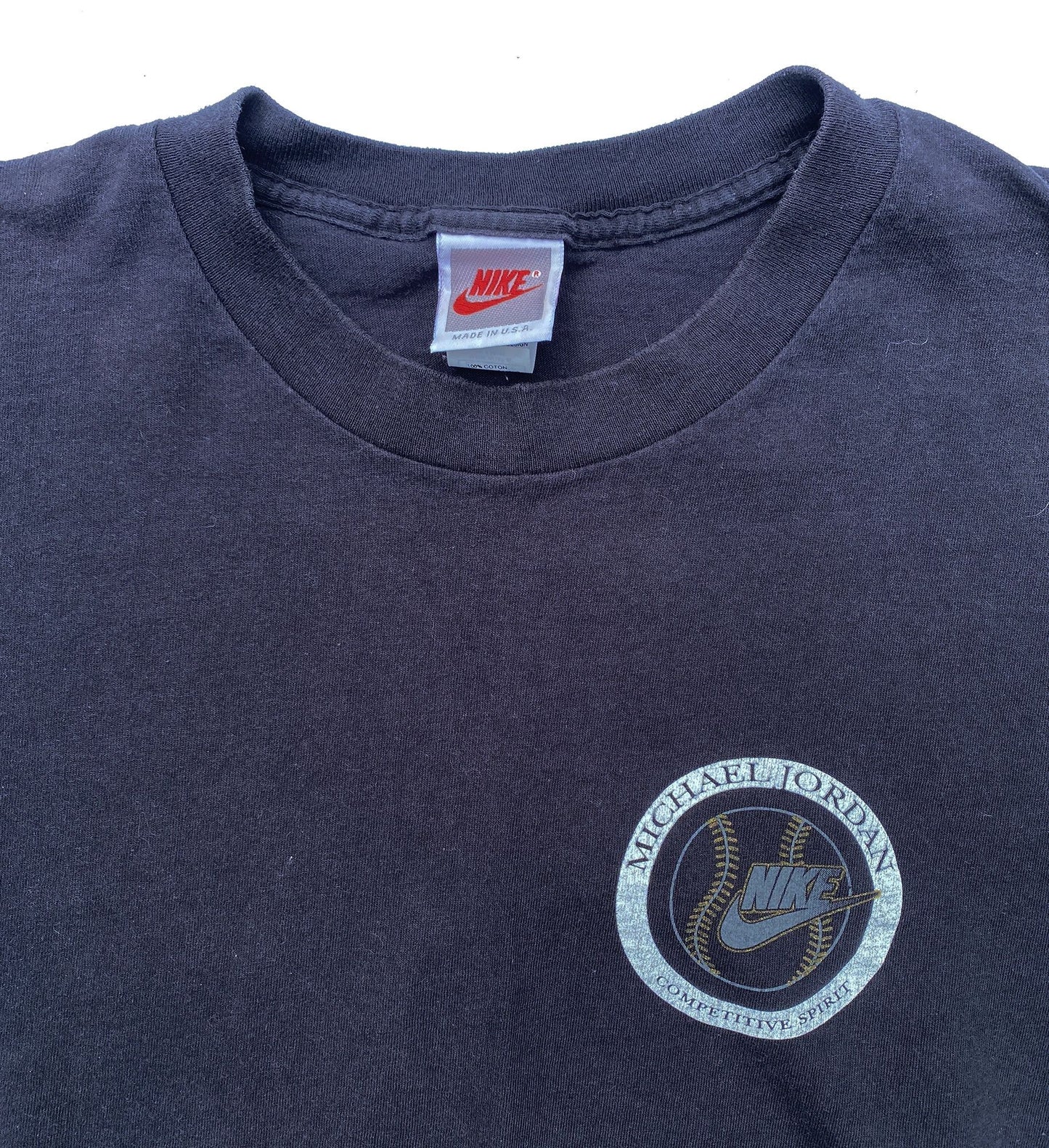 Nike Air Jordan 9 IX 1994-1995 "Competitive Spirit" Baseball Shirt