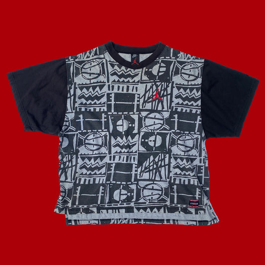 Nike Air Jordan IX Collection Authentic AOP Box Cut T-Shirt