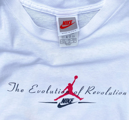 Nike Air Jordan 9 IX Evolution of Revolution Gray Tag T-Shirt