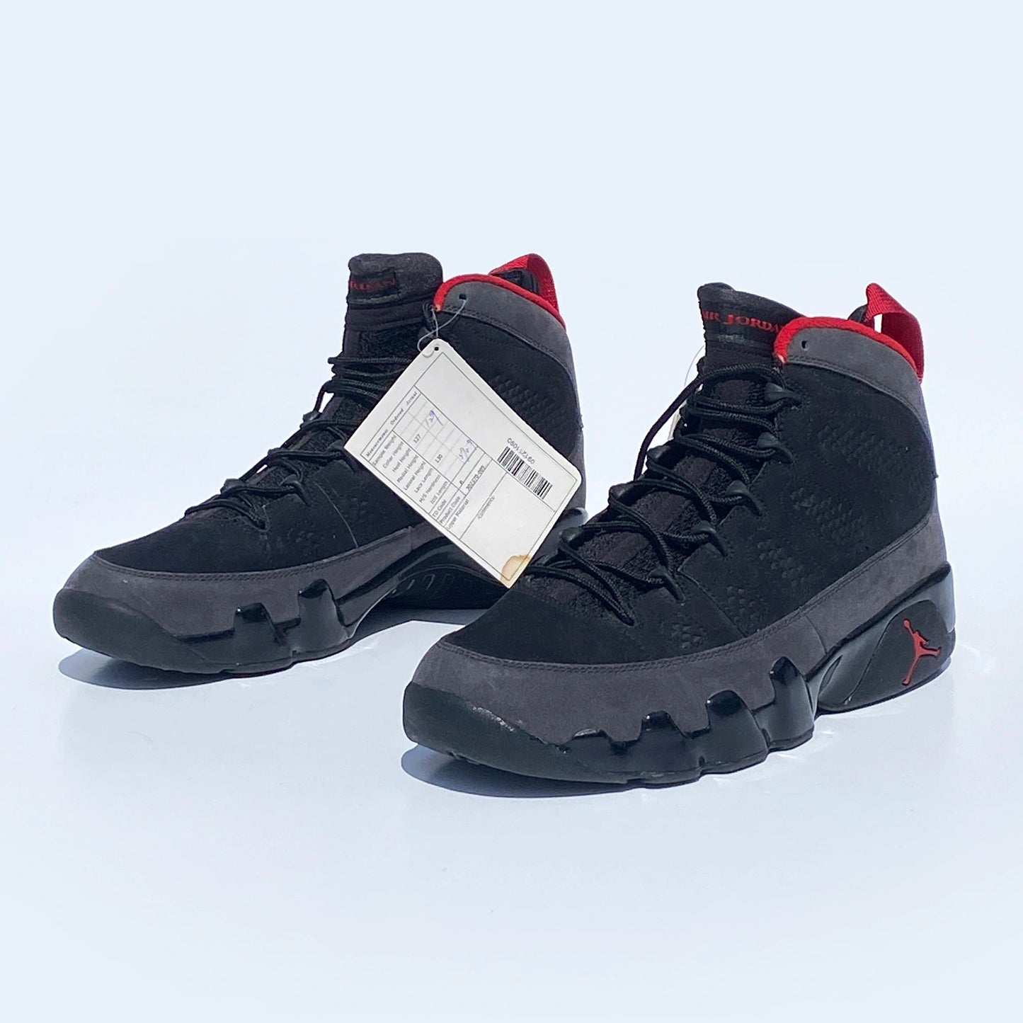 Nike Air Jordan 9 IX 2009 Charcoal Sample NEW
