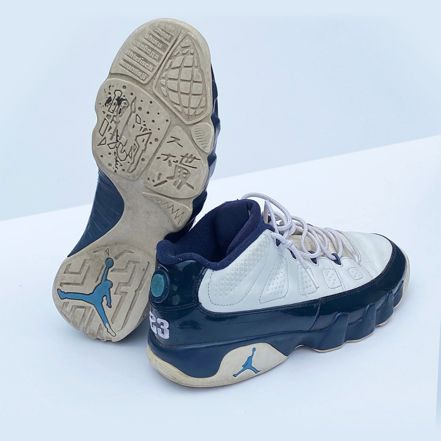 Nike Air Jordan 9 IX Retro 2002 Low Navy Size 11