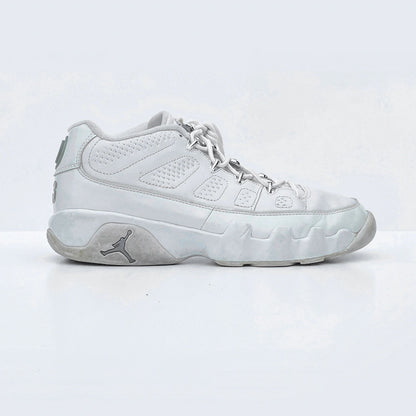 Nike Air Jordan 9 IX White/Chrome Low 2002 Size 8