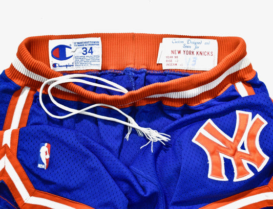 Mark Jackson New York Knicks Game Worn Champion Shorts