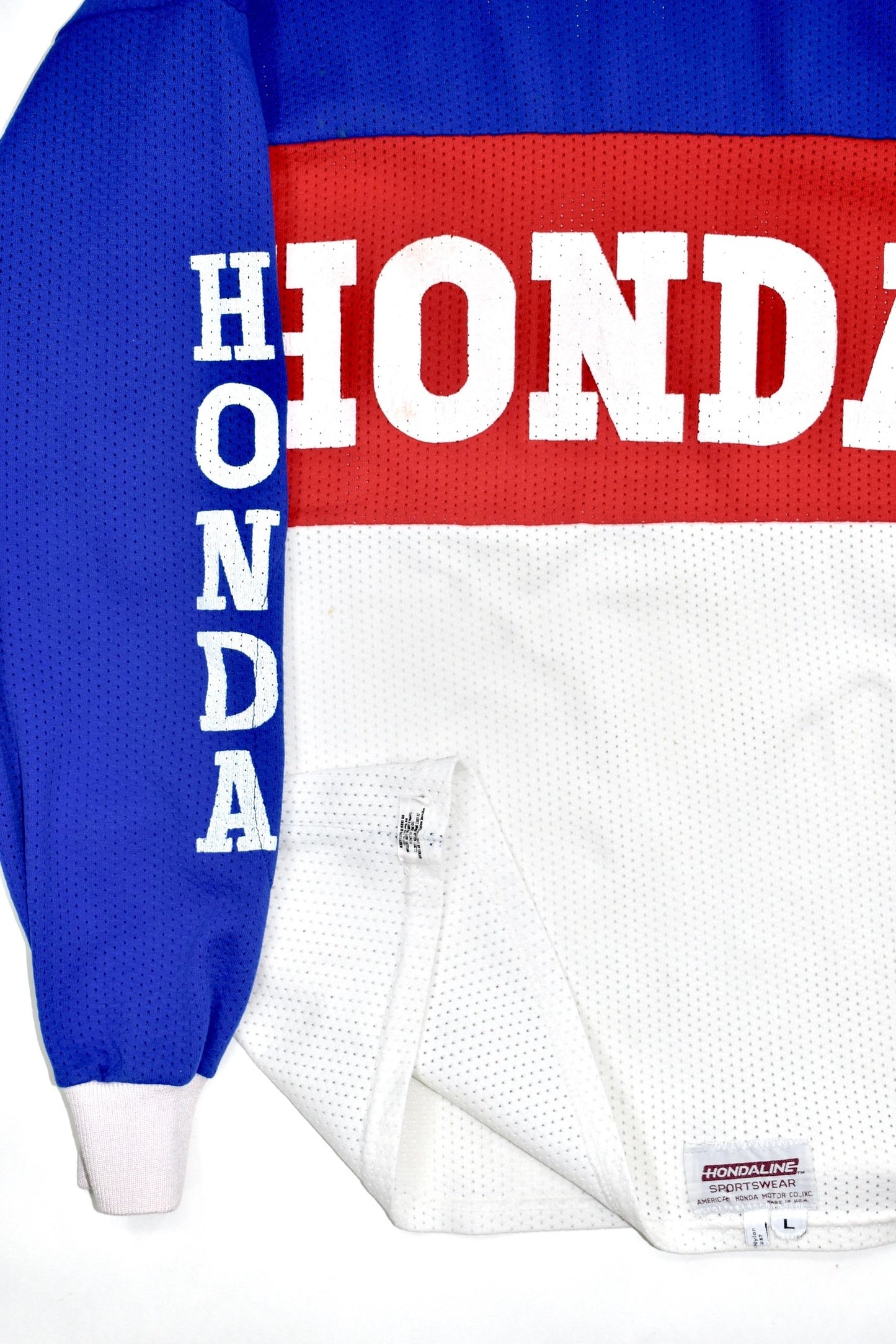 Honda Hondaline Late 70s MX Motocross Jersey Shirt