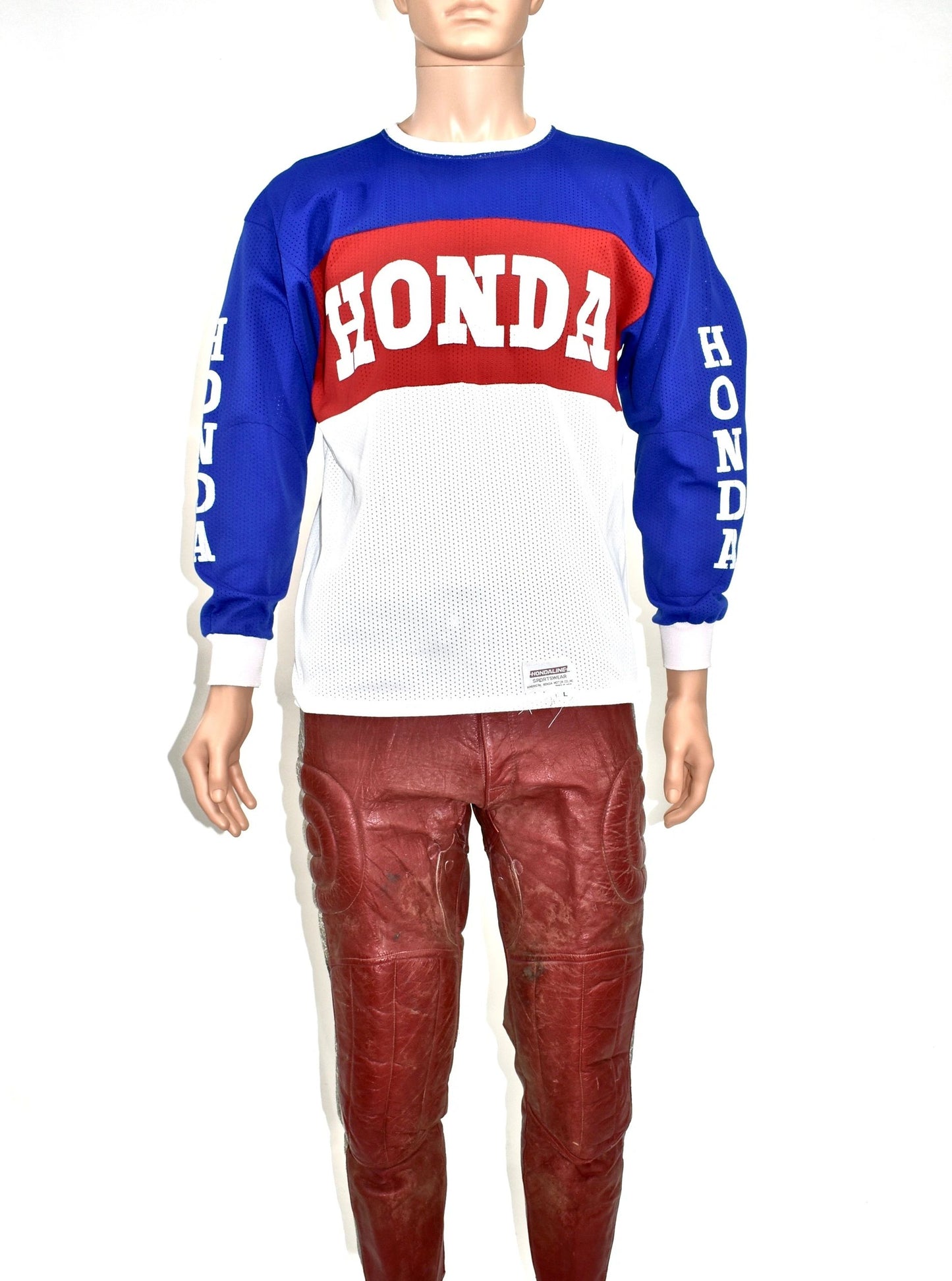 Honda Hondaline Late 70s MX Motocross Jersey Shirt