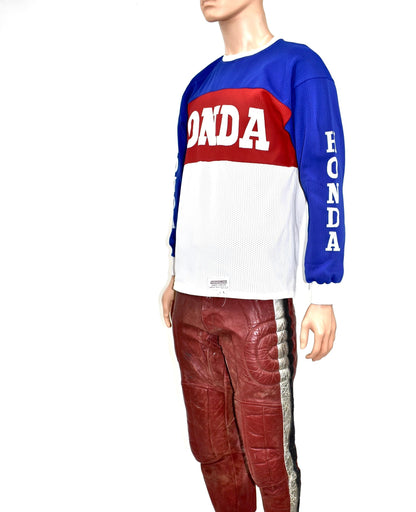 Honda Hondaline Late 70s MX Motocross Jersey Shirt