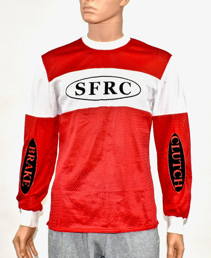 1980s SFRC Sang Froid Riding Club Portland Oregon Motocross MX Jersey Shirt