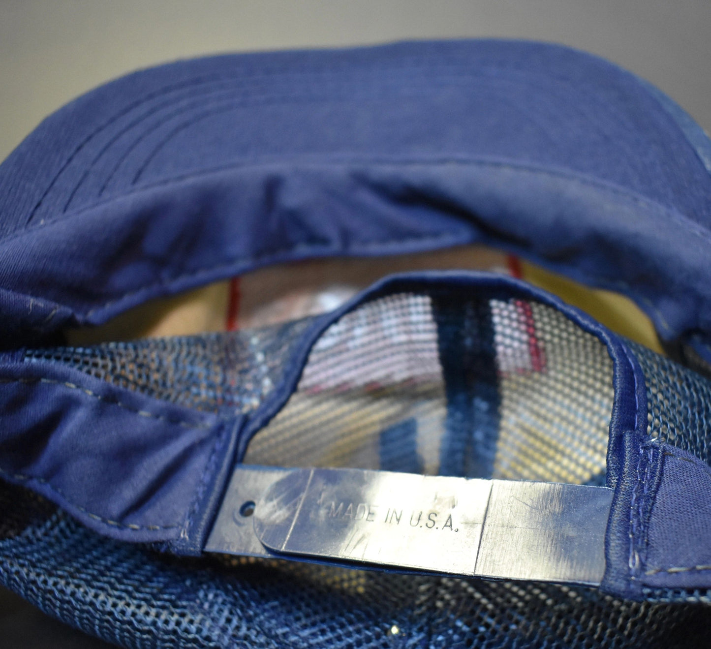 1980s Levis Denim Trucker Snapback Hat