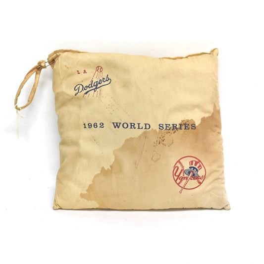 World Series Pillow 1962 LA Dodgers VS. New York Yankees