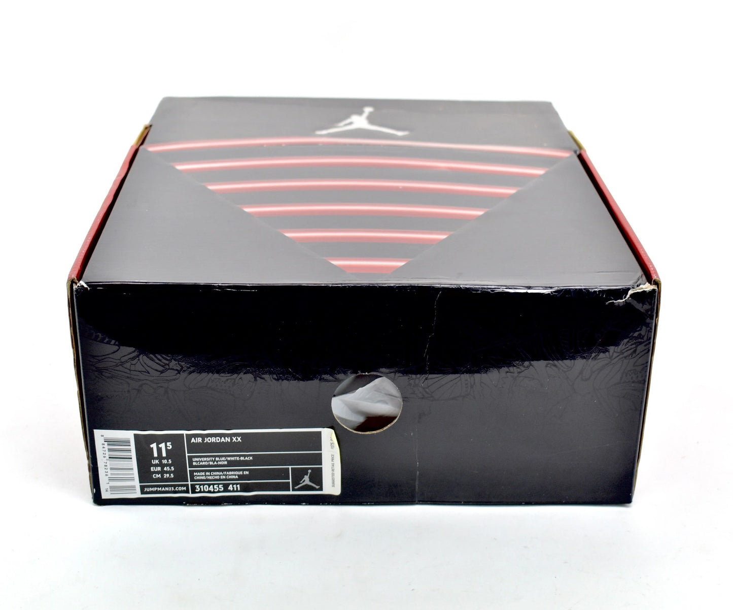 Nike Air Jordan 20 XX West Coast Carolina Blue NEW w/ Extras Size 11.5