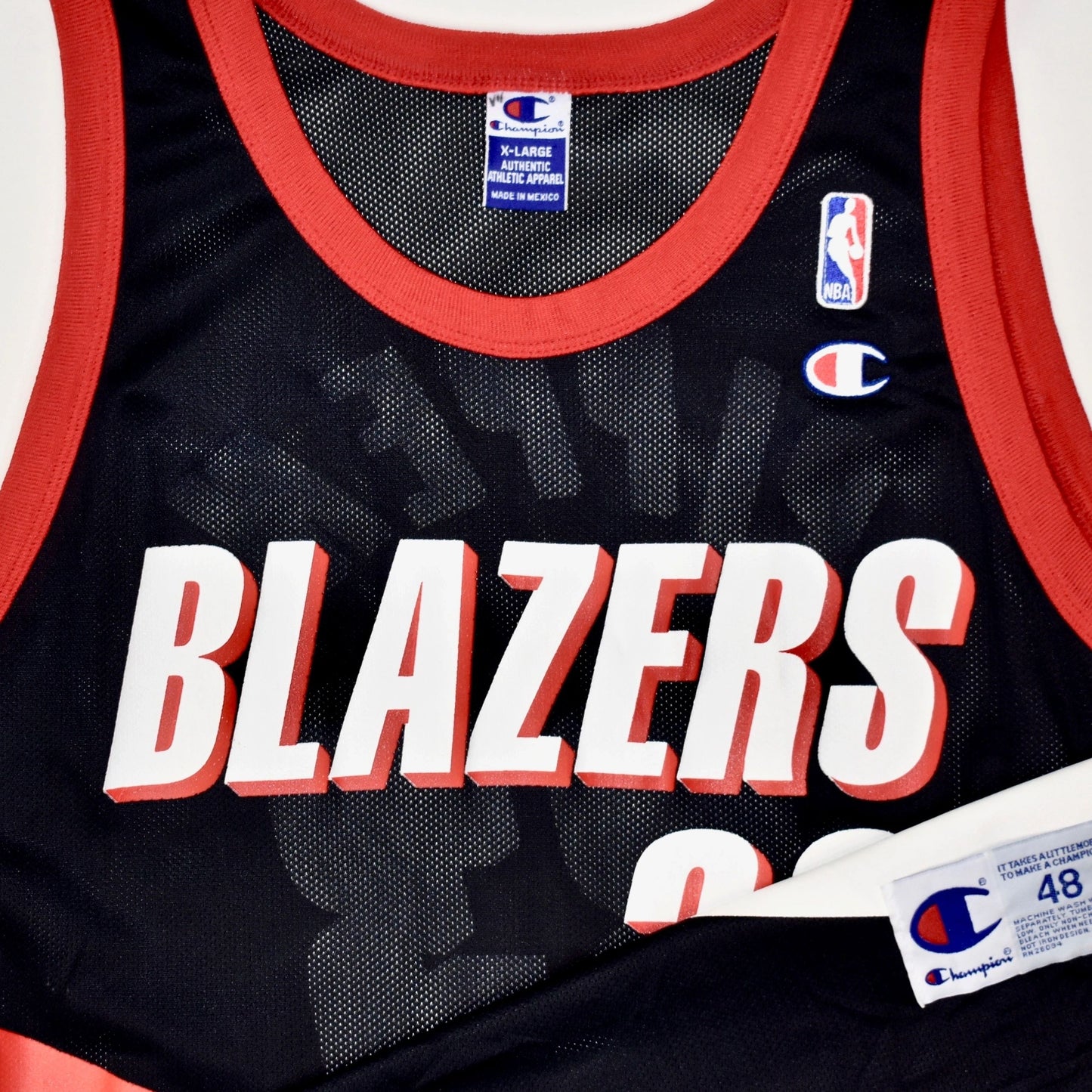 Portland Trailblazers Scottie Pippen Champion Jersey