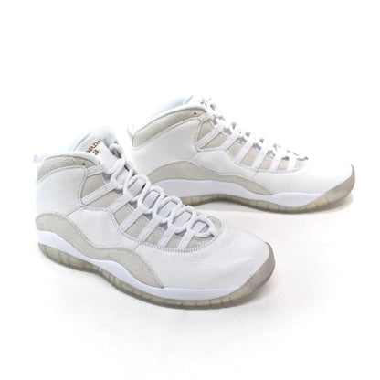 Nike Air Jordan 10 X OVO Summit White Gold NEW Size 12
