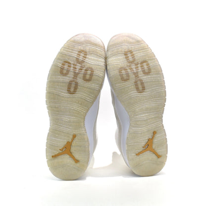 Nike Air Jordan 10 X OVO Summit White Gold NEW Size 12