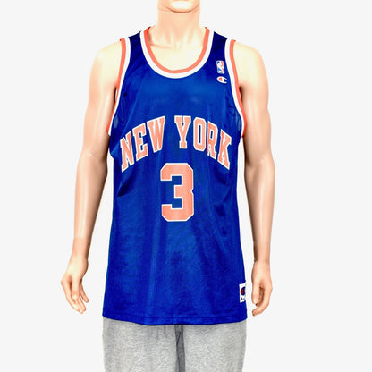 New York Knicks John Starks Champion Jersey